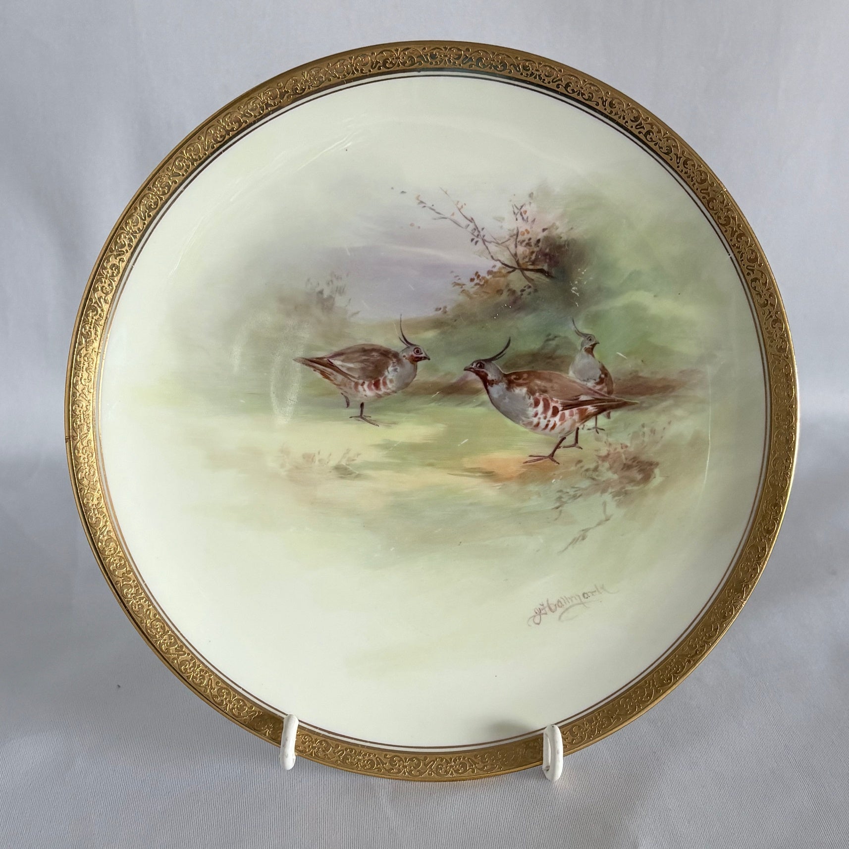 Royal Doulton Joseph Hancock Bird Plates - William Cross