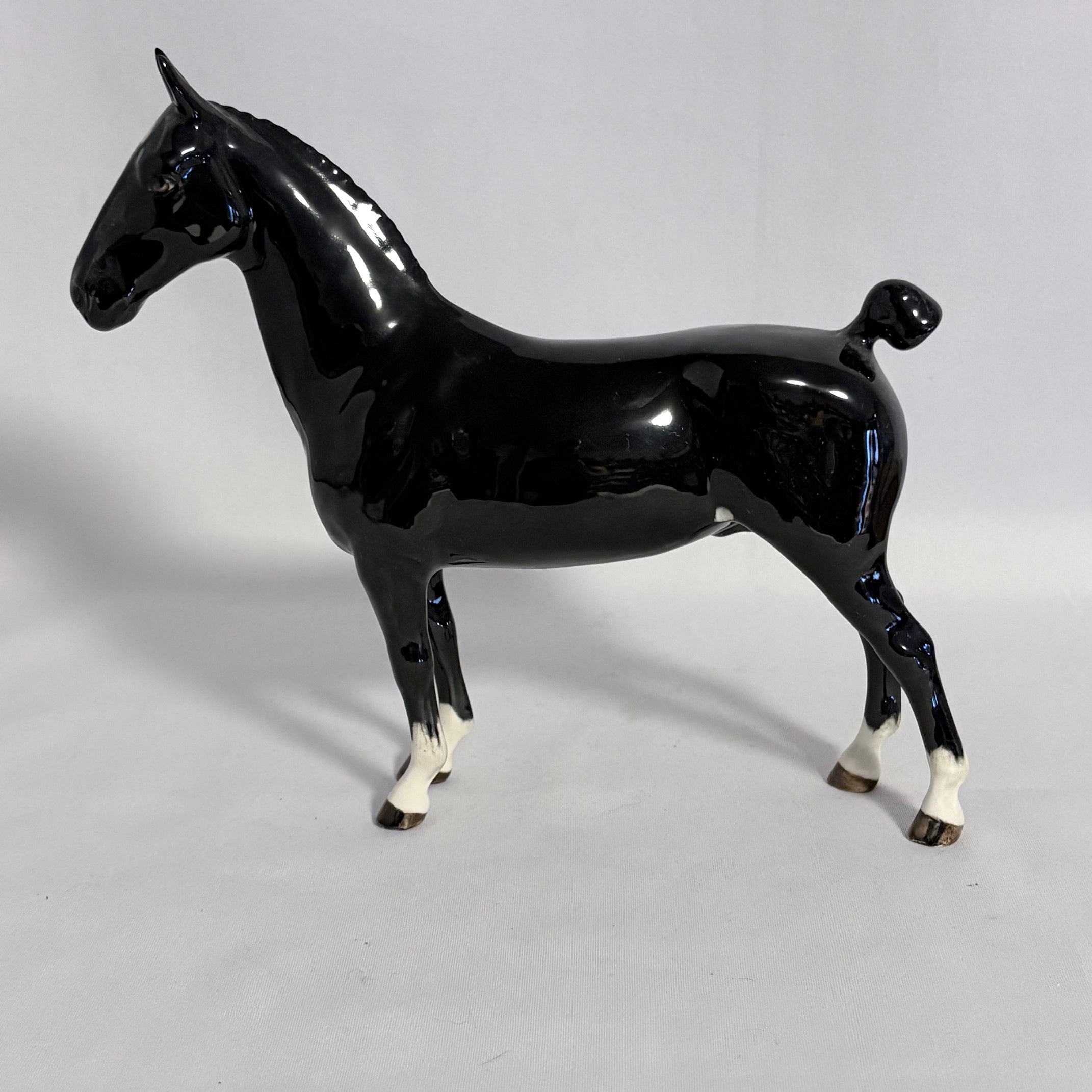 Beswick Black Gloss Hackney Model 1361 