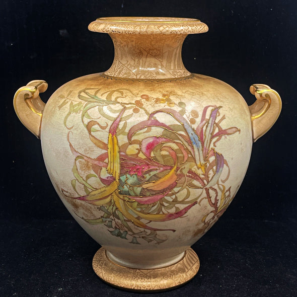 Doulton Burslem Floral Vase