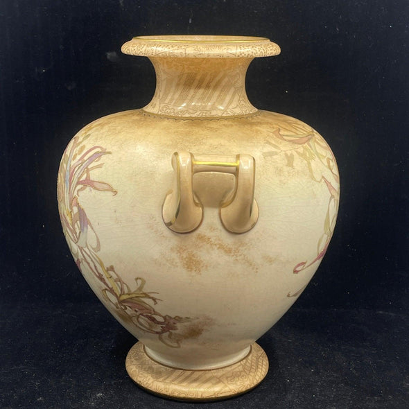 Early Doulton BurlsemTwin Handle Vase - William Cross