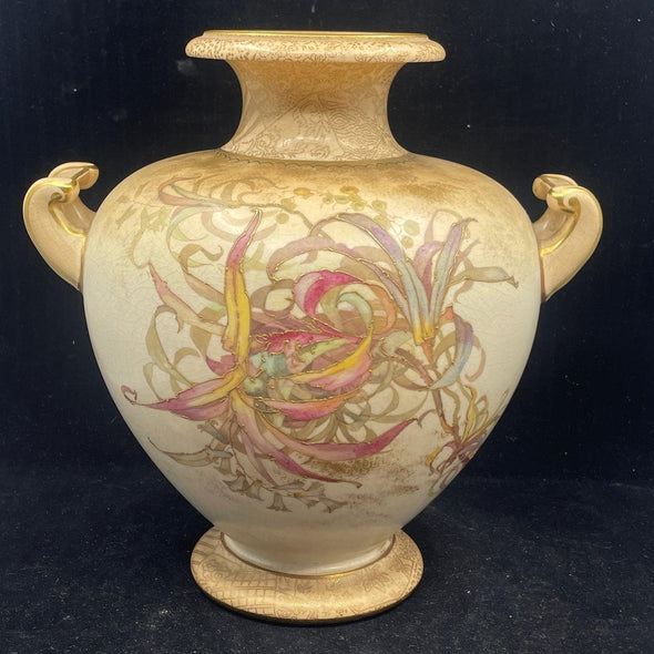 Early Doulton BurlsemTwin Handle Vase - William Cross