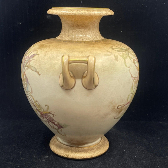 Early Doulton BurlsemTwin Handle Vase - William Cross