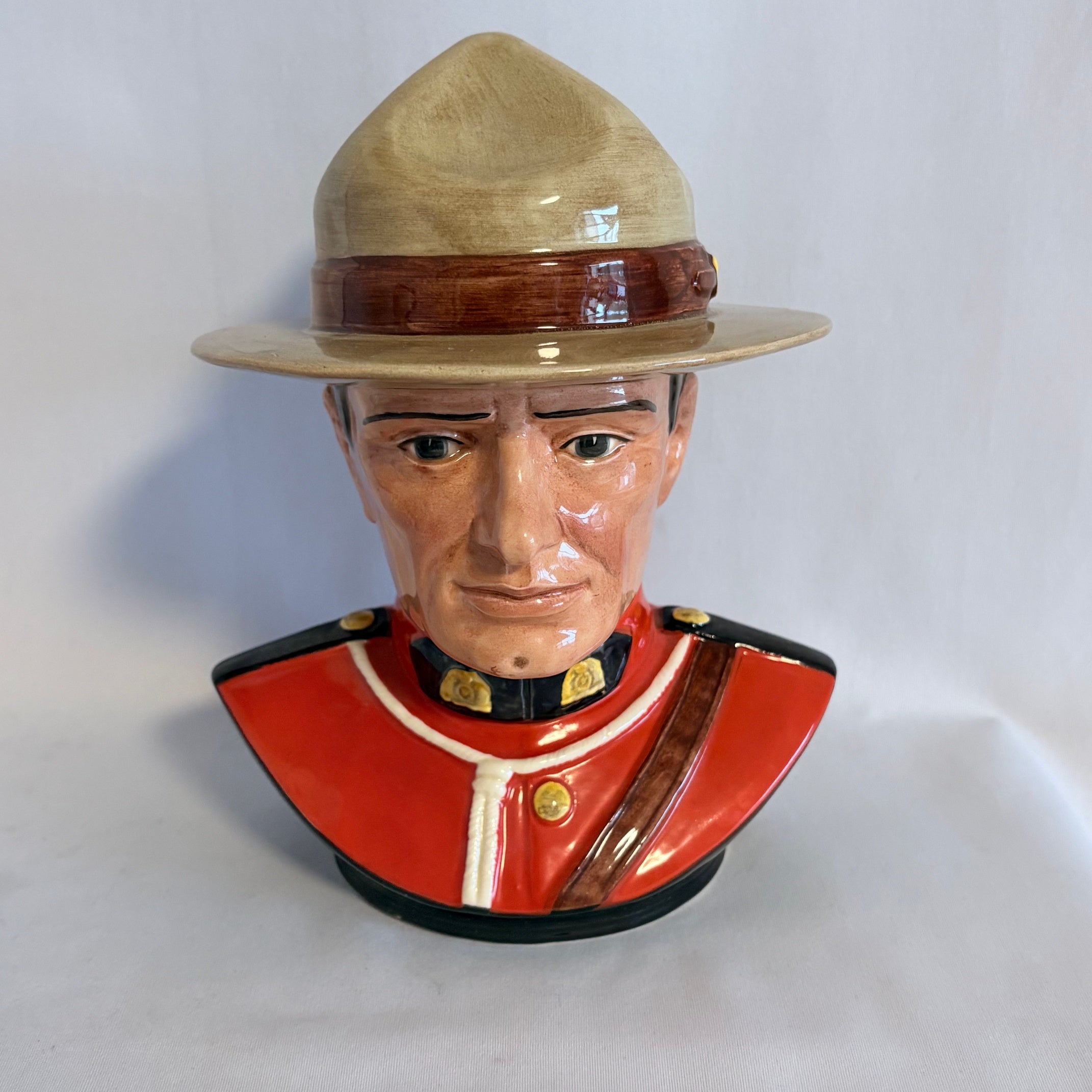 Royal Doulton Figurine RCMP Bust -Pair - William Cross
