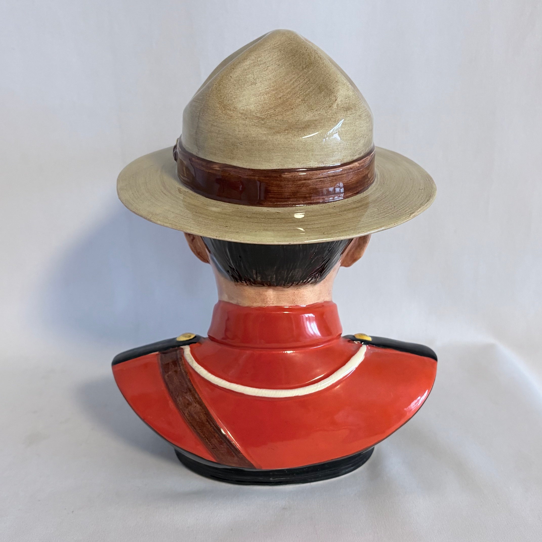 Royal Doulton Figurine RCMP Bust -Pair