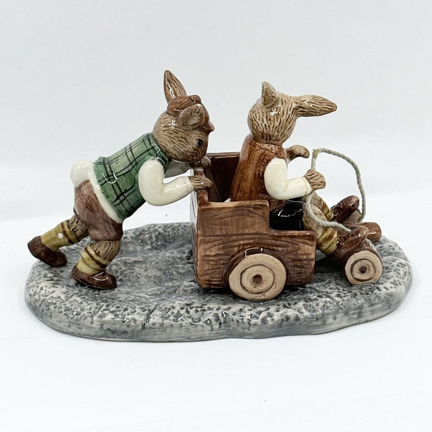 Royal Doulton Bunnykins Billycart DB491 – Ltd Ed 1000