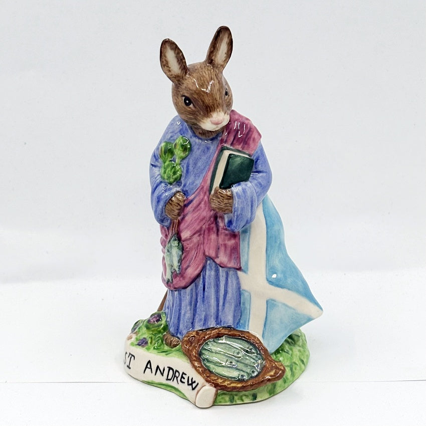 Royal Doulton Bunnykins St Andrews DB399 – Patron Saints Collection