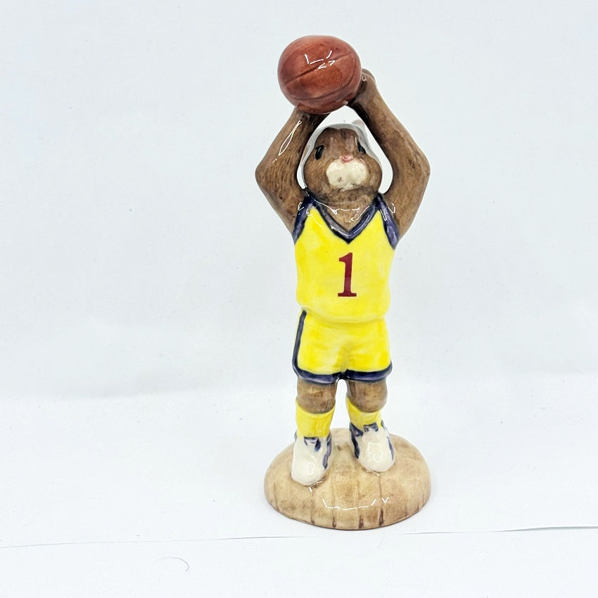 Royal Doulton Bunnykins Basketball DB262 – Ltd Ed 2000