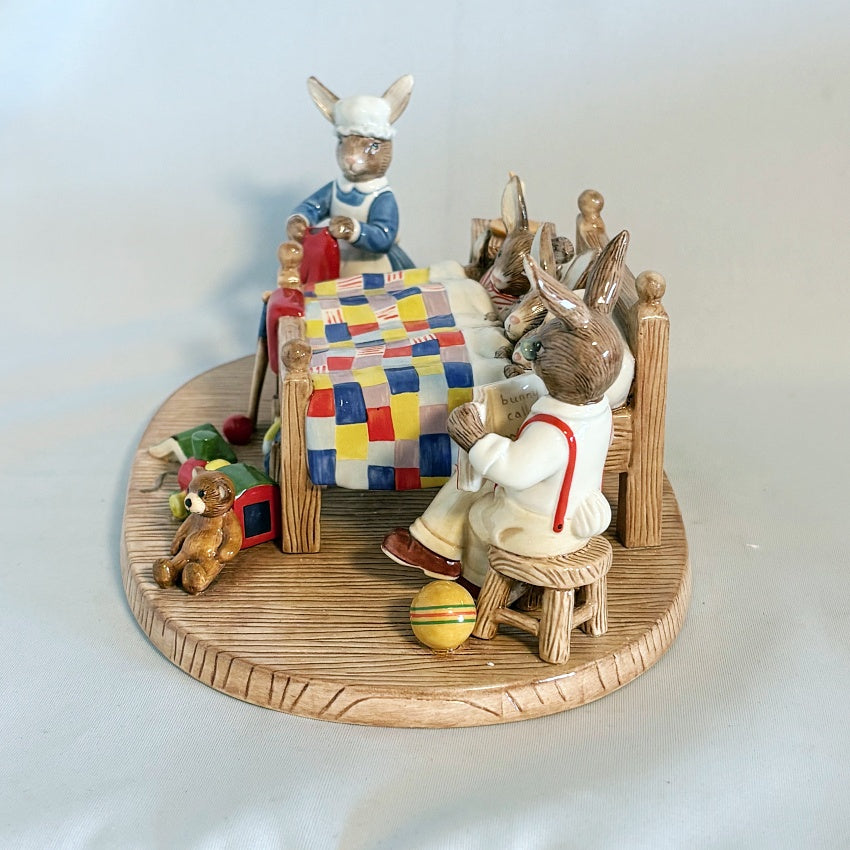 Royal Doulton Bunnykins Bedtime Story DB499 – Ltd Ed 500 tableau