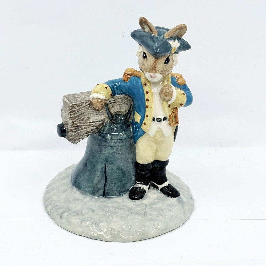 Royal Doulton Bunnykins Liberty Bell DB257 – Ltd Ed 2000