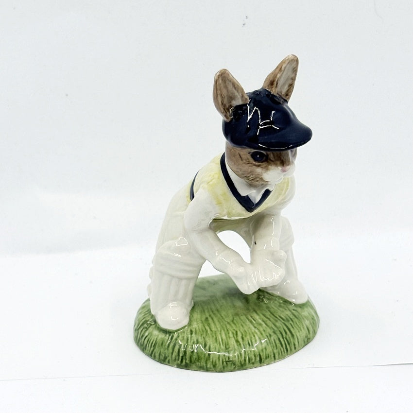Royal Doulton Bunnykins Wicket Keeper DB150 – UK ceramics - Ltd Ed 1000