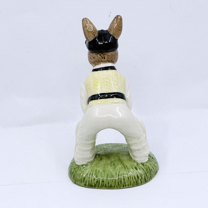 Royal Doulton Bunnykins Wicket Keeper DB150 – UK ceramics - Ltd Ed 1000