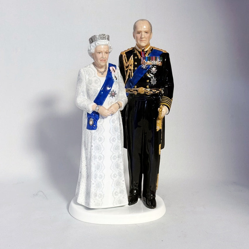 Royal Doulton Platimun Wedding Anniversary HN5874 Figurine - William Cross
