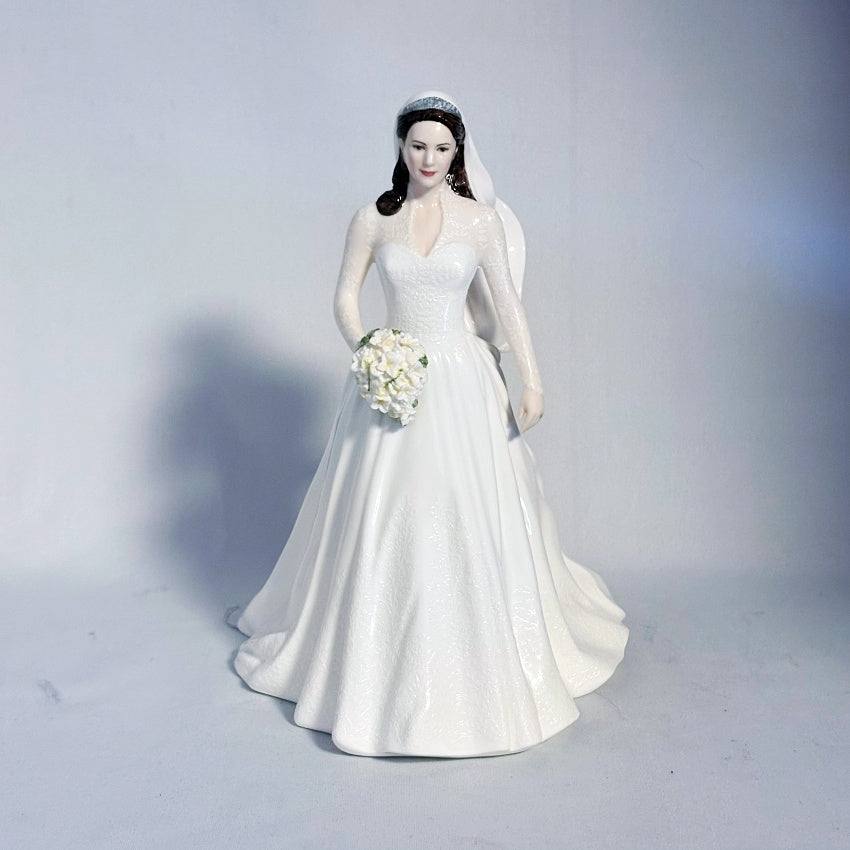 Royal Doulton Catherine Royal Wedding Day HN5559 Figurine - William Cross