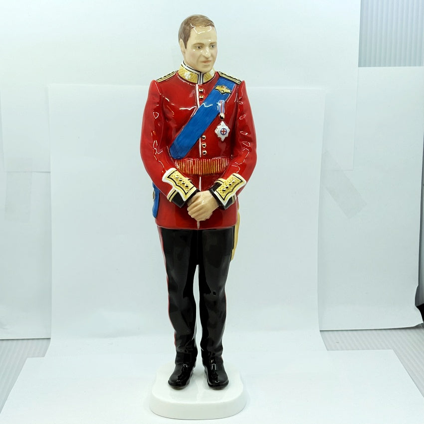 Royal Doulton Prince William Royal Wedding Day HN5573 Figurine - William Cross