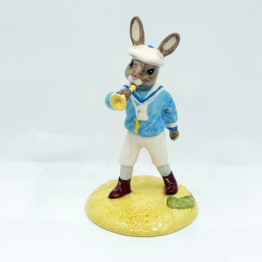 Royal Doulton Bunnykins Little Boy Blue DB239 – Nursery Rhyme Collection
