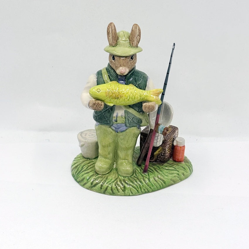 Royal Doulton Bunnykins Caught a Whopper DB424