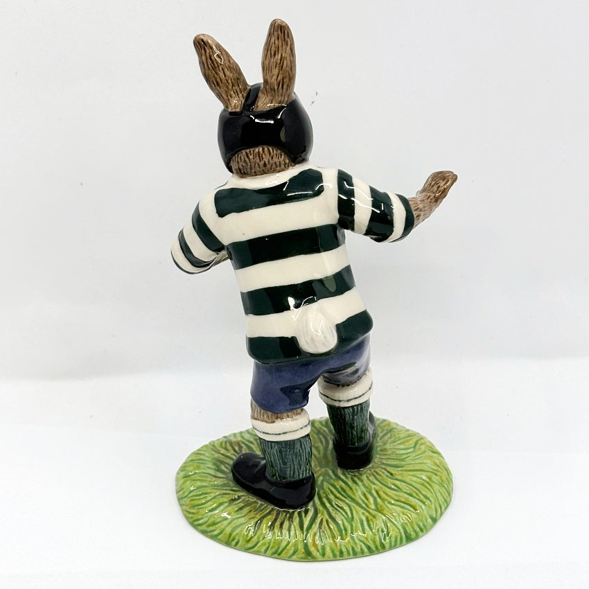 Royal Doulton Bunnykins Heading for a Try DB449 – Past Times Collection