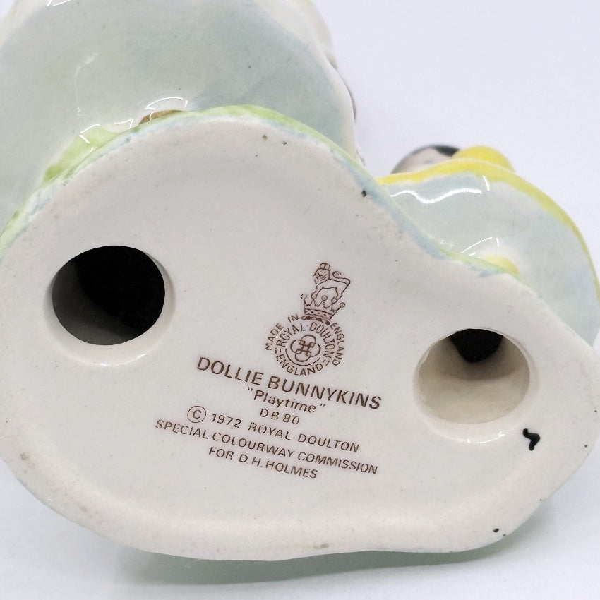 Royal Doulton Bunnykins Dollie Playtime DB80-Holmes
