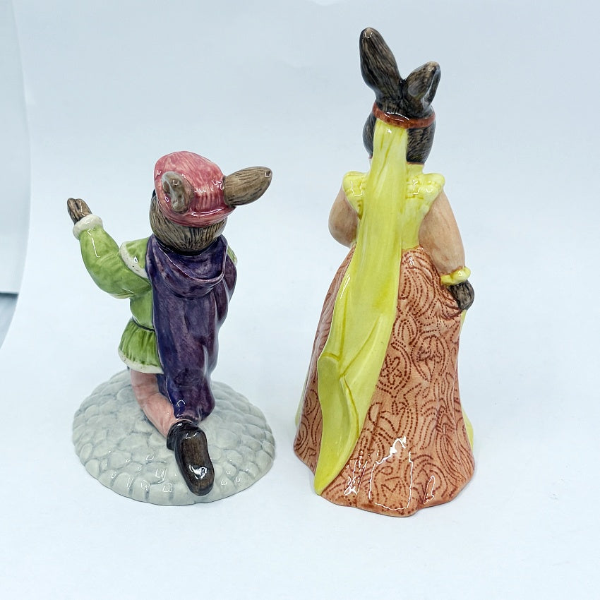 Royal Doulton Bunnykins Romeo & Julliet DB284, 283 – RDICC Special Edition