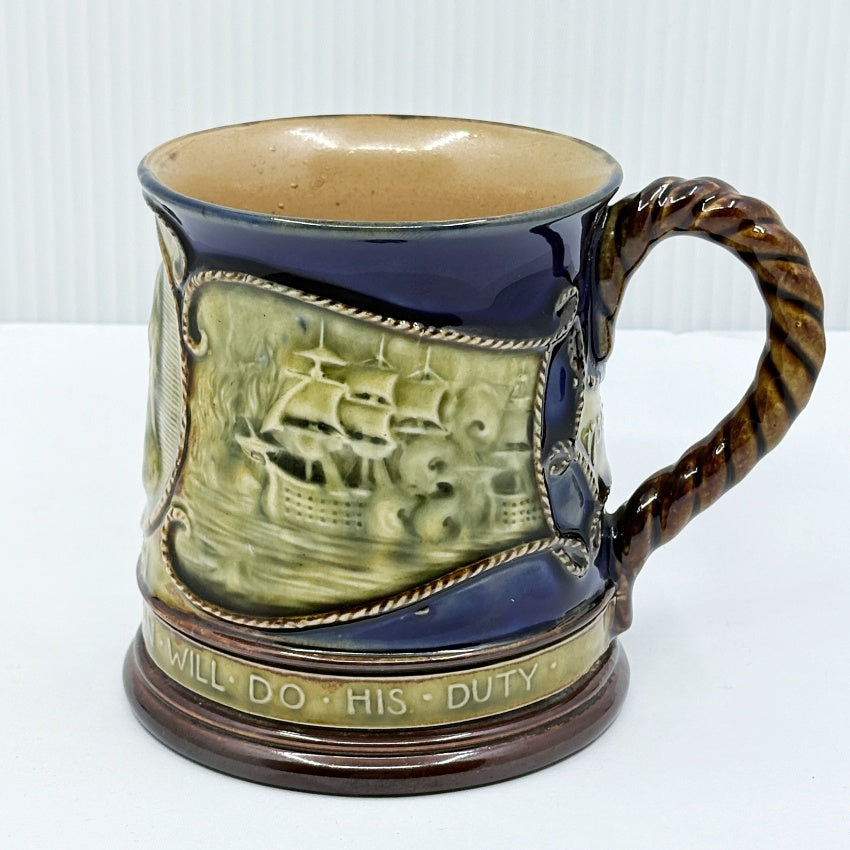 Royal Doulton Lambeth Lord Nelson Mug