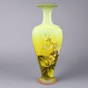 Doulton Lambeth Faience Floral Bird Vase - William Cross