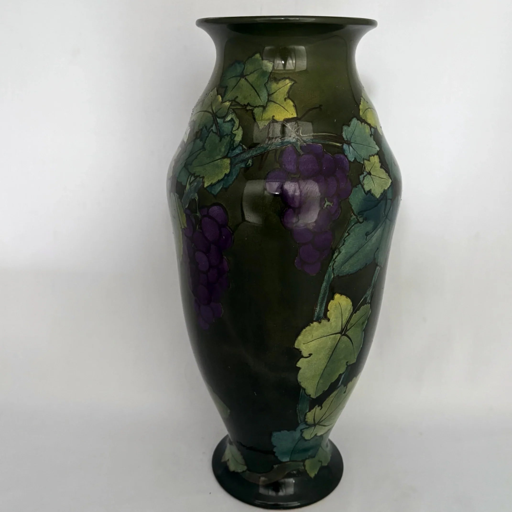 Large Doulton Faience Art Nouveau Vase      