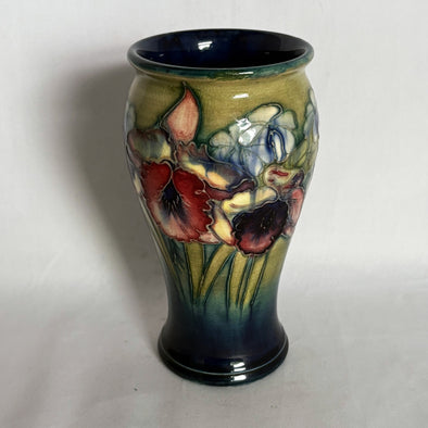 Moorcroft Orchid and Spring Flower Vase - William Cross