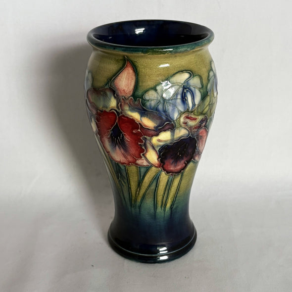 Moorcroft Orchid and Spring Flower Vase - William Cross