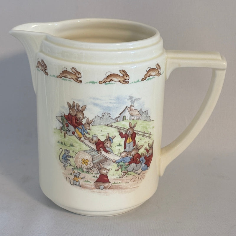 See saw/windy day Casino Jug Royal Doulton Bunnykins