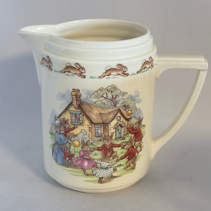 Ring-A-Ring O'Rosies/Convalesing Casino Jug Royal Doulton Bunnykins