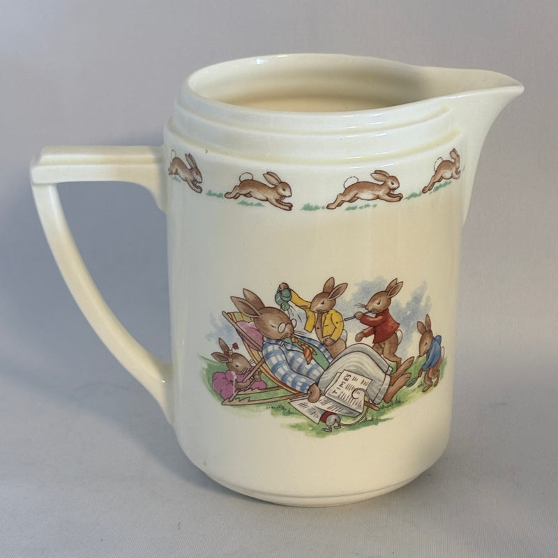 Ring-A-Ring O'Rosies/Convalesing Casino Jug Royal Doulton Bunnykins