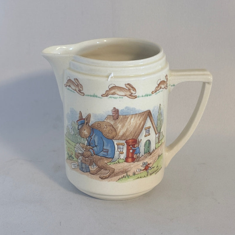 Postman Delivering /Writing Letters Casino Jug Royal Doulton Bunnykins