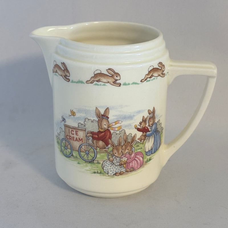Ice Cream Vendor/Hiker with Ice Cream Casino Jug Royal Doulton Bunnykins