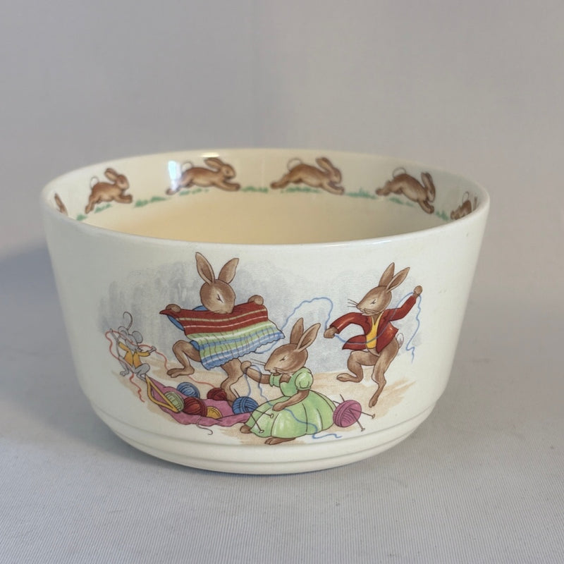 Unravelling the Knitting Sugar Royal Doulton Bunnykins