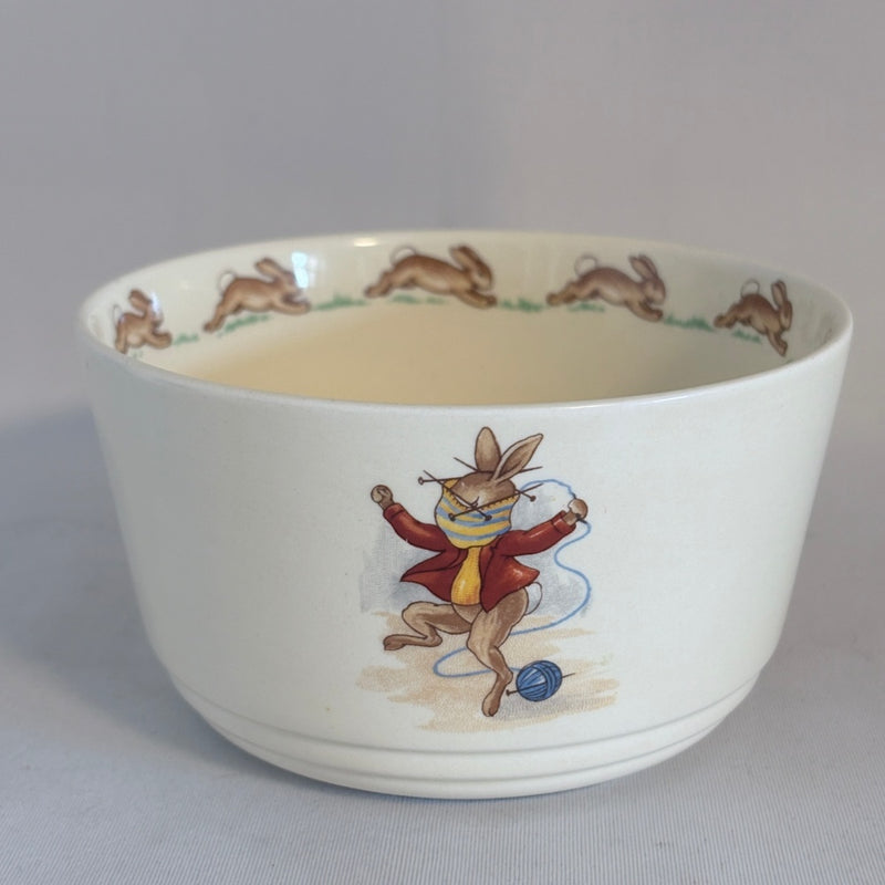 Unravelling the Knitting Sugar Royal Doulton Bunnykins