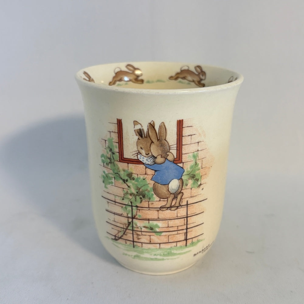 Embracing at a Window Don Beaker Royal Doulton Bunnykins