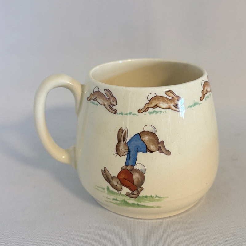 Lambeth Walk/Leap Frog Don Mug Royal Doulton Bunnykins