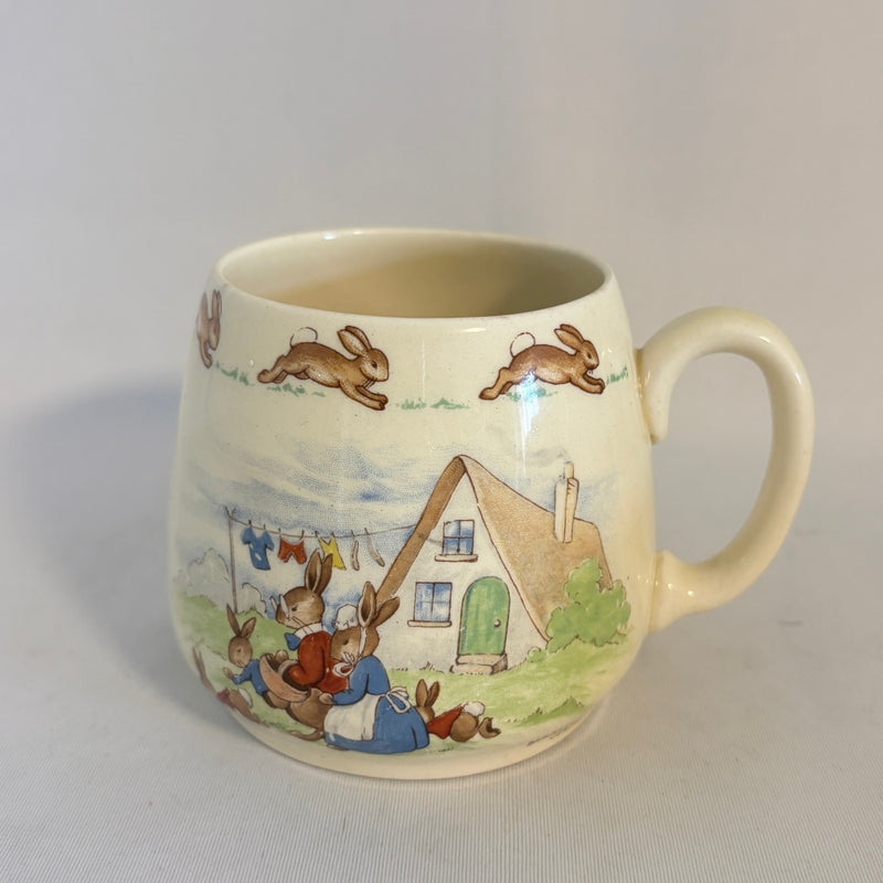 Going Out on Shopping Day Don Mug Royal Doulton Bunnykins