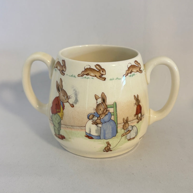 Feeding the baby/Dunce Don Mug Royal Doulton Bunnykins