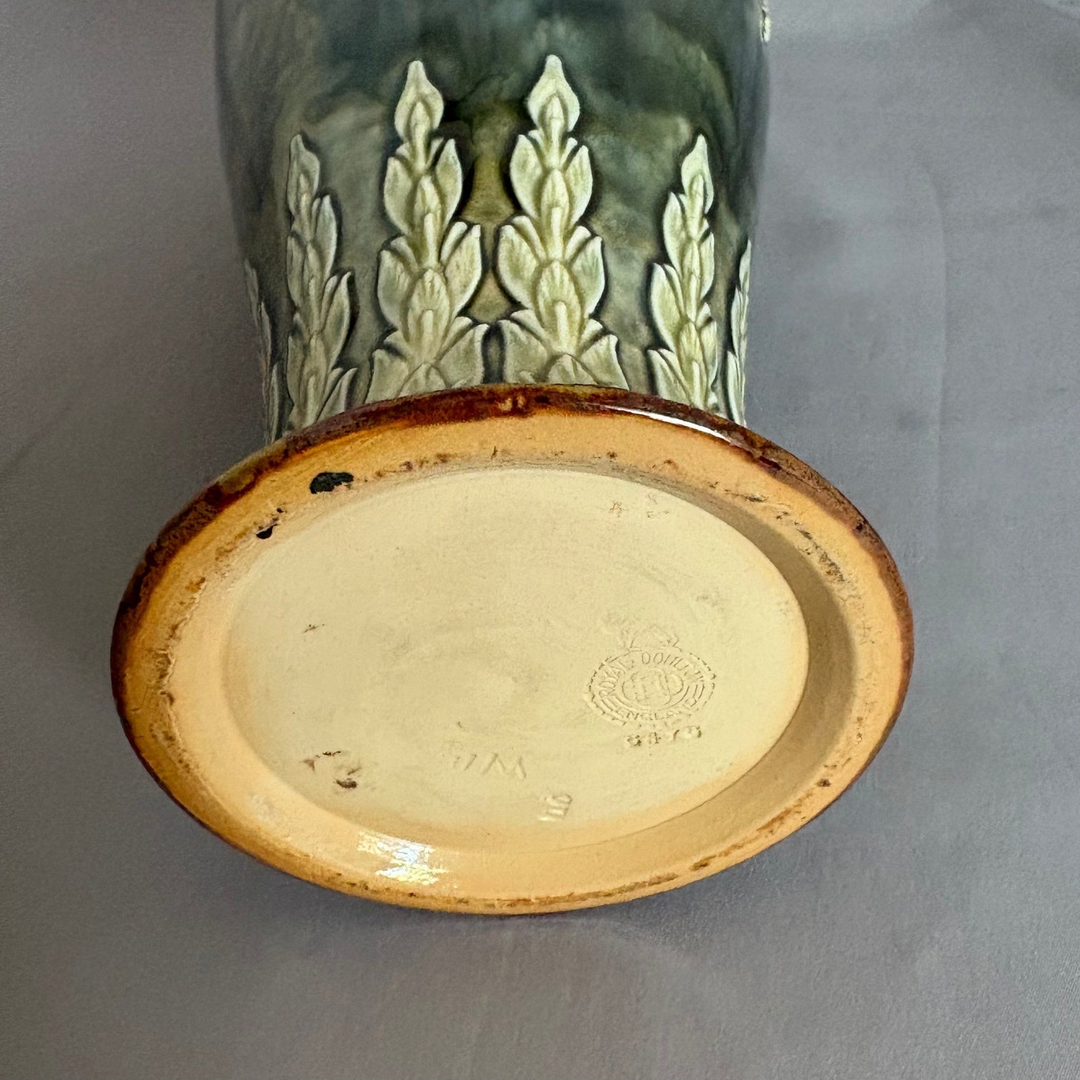 Royal Doulton Lambeth Neo Clossical Style Vase - William Cross