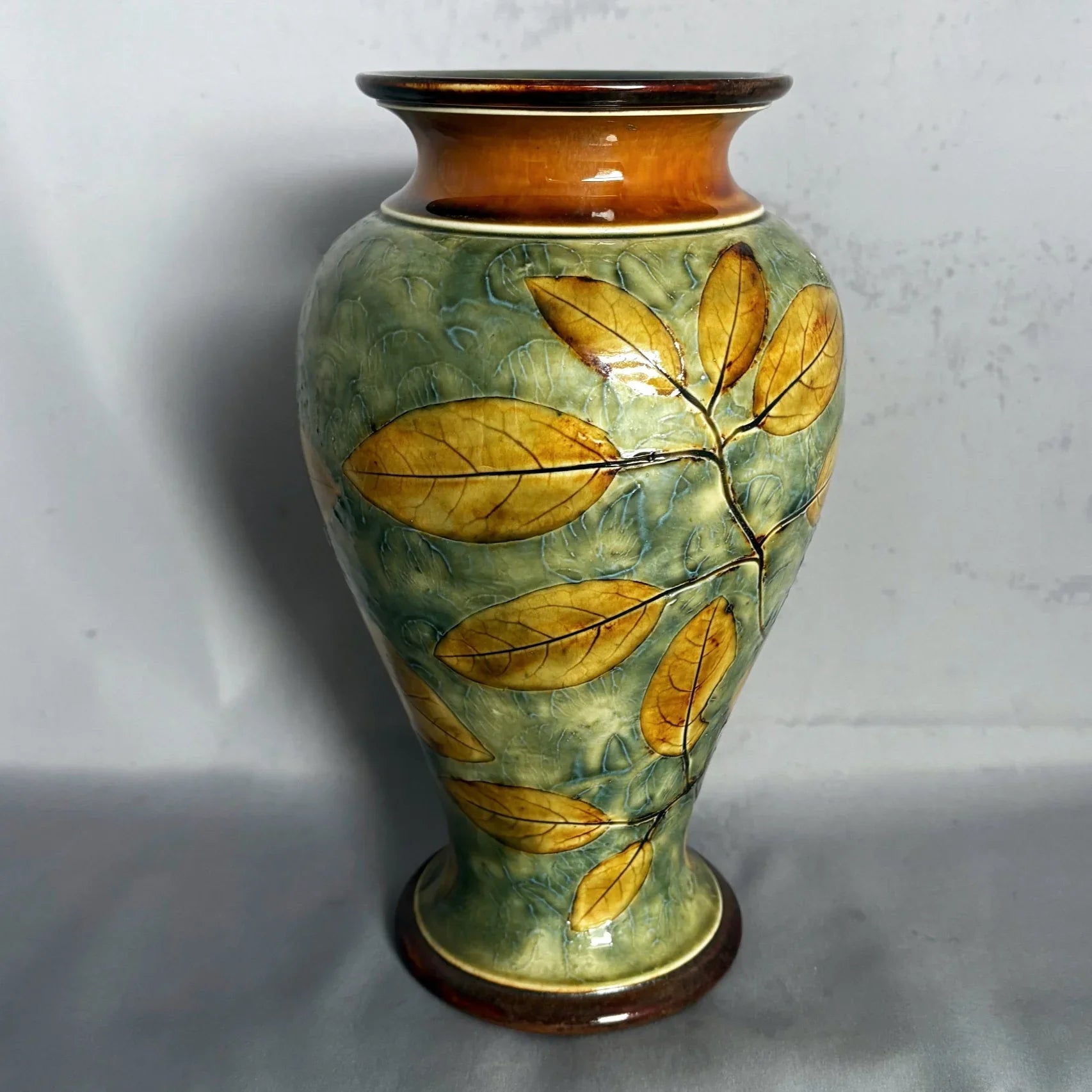 Royal Doulton Natural Foliage Vase - William Cross