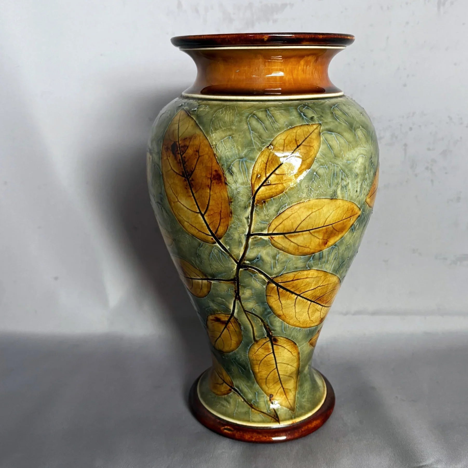 Royal Doulton Natural Foliage Vase - William Cross