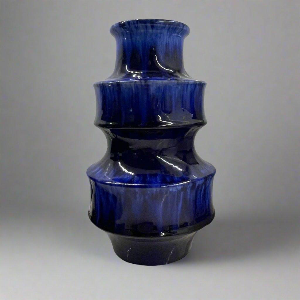 West German Cobalt Blue Vase - William Cross