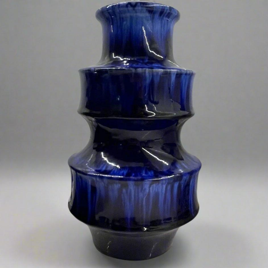 West German Cobalt Blue Vase - William Cross